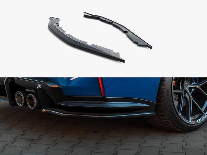 Maxton Design - Rear Side Splitters V.2 BMW M4 G82 / G82 Facelift