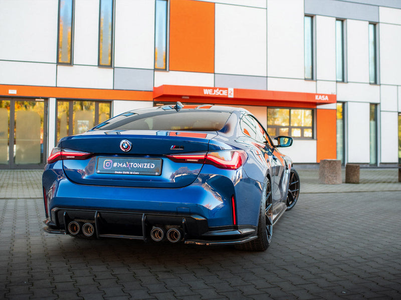 Maxton Design - Rear Side Splitters V.2 BMW M4 G82 / G82 Facelift