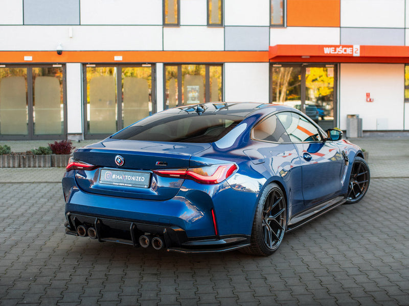 Maxton Design - Rear Side Splitters V.2 BMW M4 G82 / G82 Facelift