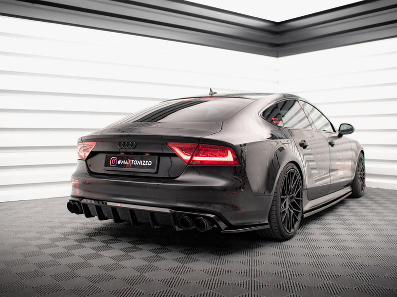 Maxton Design - Rear Side Splitters Audi A7 S-Line C7