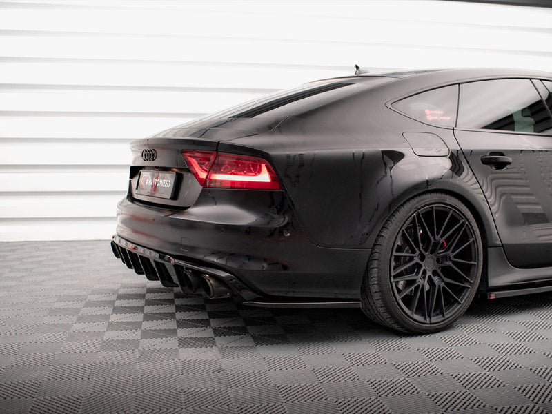 Maxton Design - Rear Side Splitters Audi A7 S-Line C7