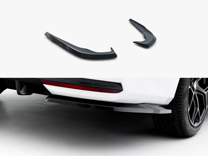 Maxton Design - Rear Side Splitters Skoda Octavia Sportline Liftback / Estate Mk4 Facelift