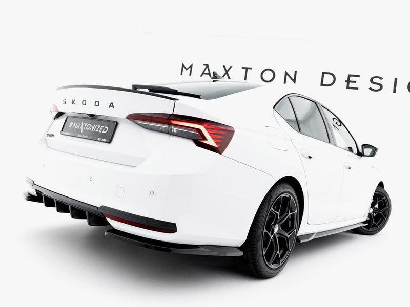 Maxton Design - Rear Valance Skoda Octavia Sportline Liftback / Estate Mk4 Facelift