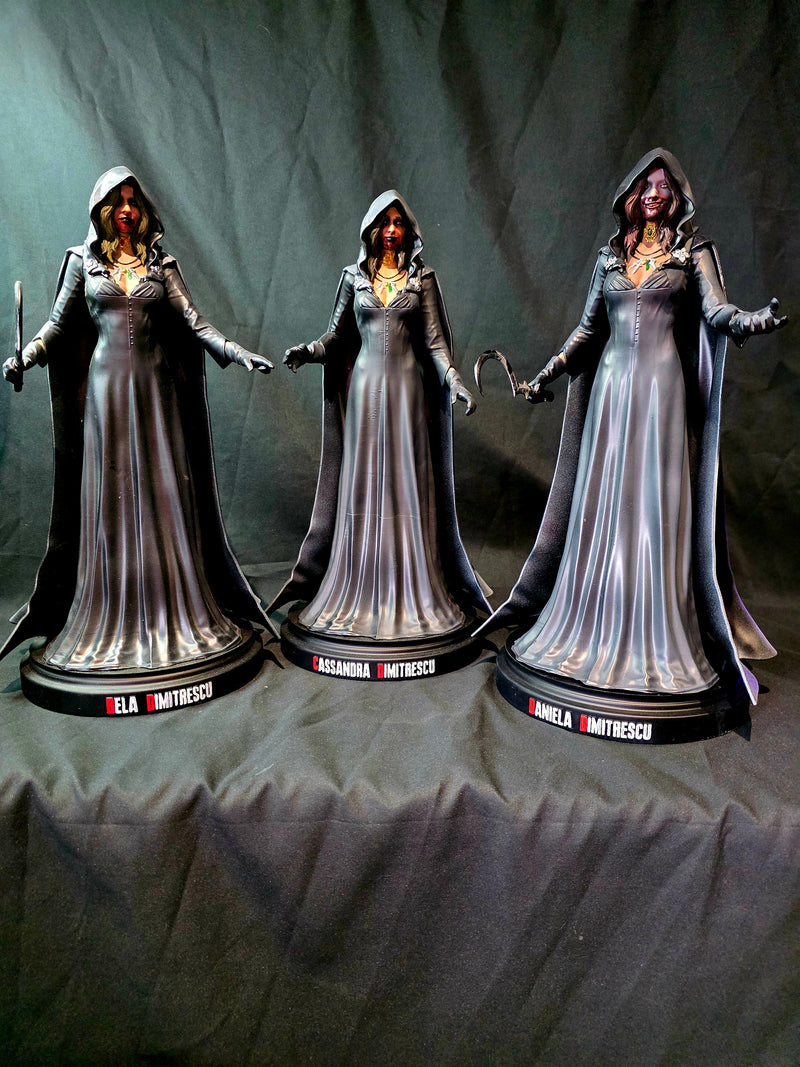 Resident Evil Village Dimitrescu Sisters 1/6 Statues