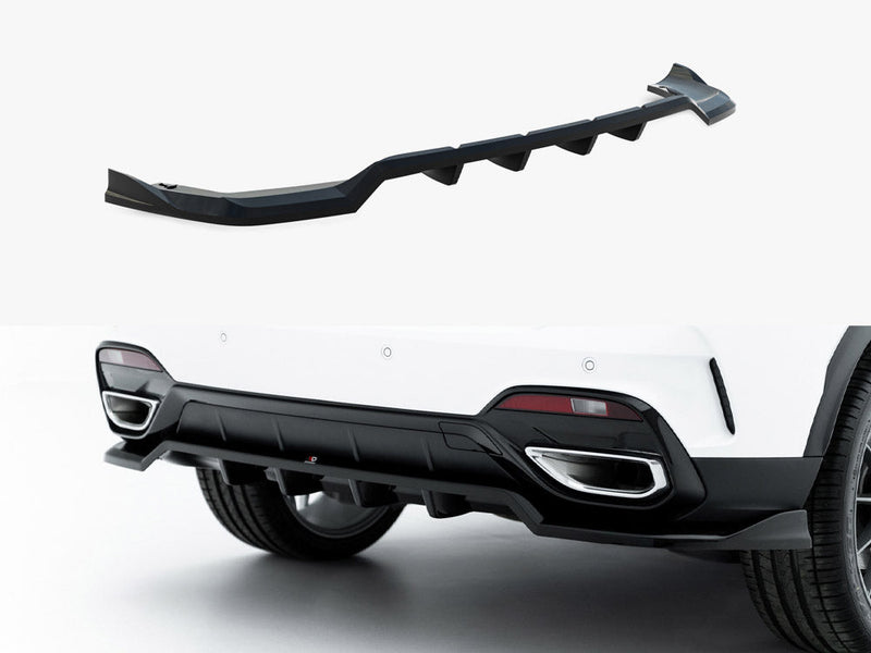 Maxton Design - Rear Splitter (Vertical Bars) MG HS Mk1 Facelift
