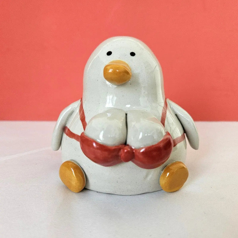 Claire with the Pair - Boobs Duck