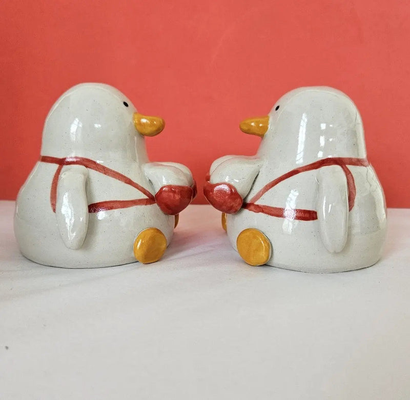 Claire with the Pair - Boobs Duck
