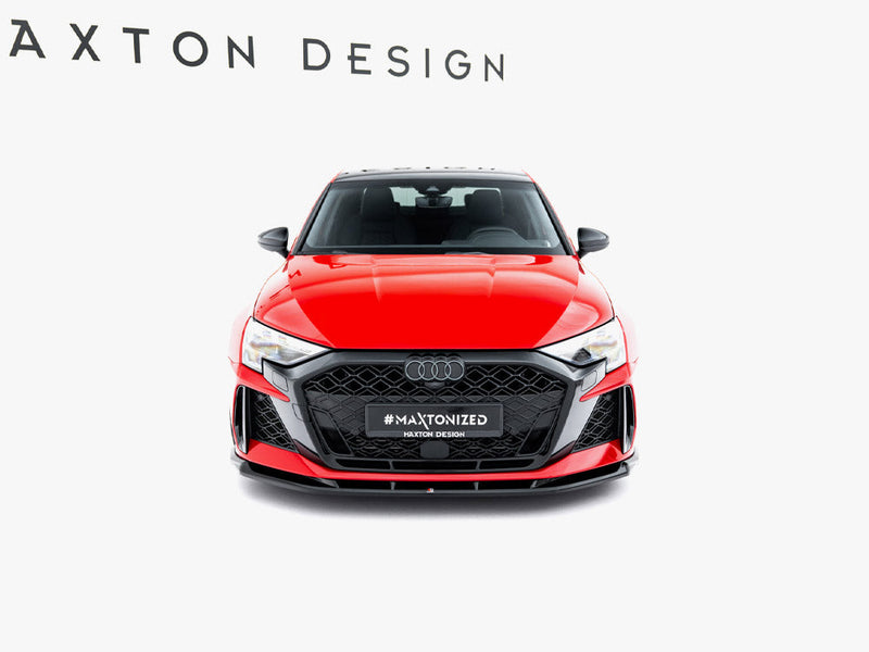 Maxton Design - Front Splitter V.1 Audi RS3 Sedan 8Y Facelift