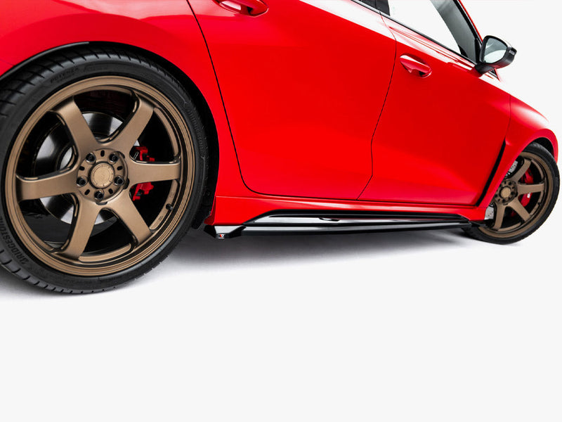 Maxton Design - Side Skirts Diffusers V.1 Audi RS3 Sedan 8Y / 8Y Facelift