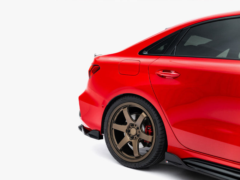 Maxton Design - Rear Splitter (Vertical Bars) V.2 Audi RS3 Sedan 8Y Facelift