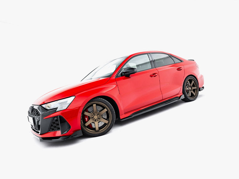 Maxton Design - Side Skirts Diffusers V.2 Audi RS3 Sedan 8Y / 8Y Facelift