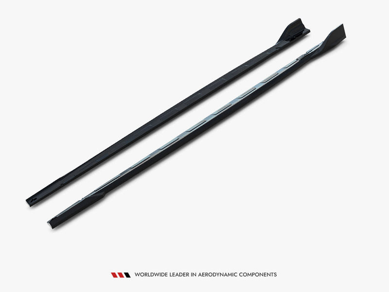 Maxton Design - Side Skirts Diffusers V.2 Audi RS3 Sedan 8Y / 8Y Facelift