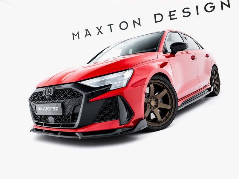 Maxton Design - Front Splitter V.3 Audi RS3 Sedan 8Y Facelift