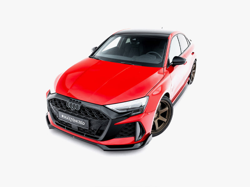 Maxton Design - Front Splitter V.2 Audi RS3 Sedan 8Y Facelift