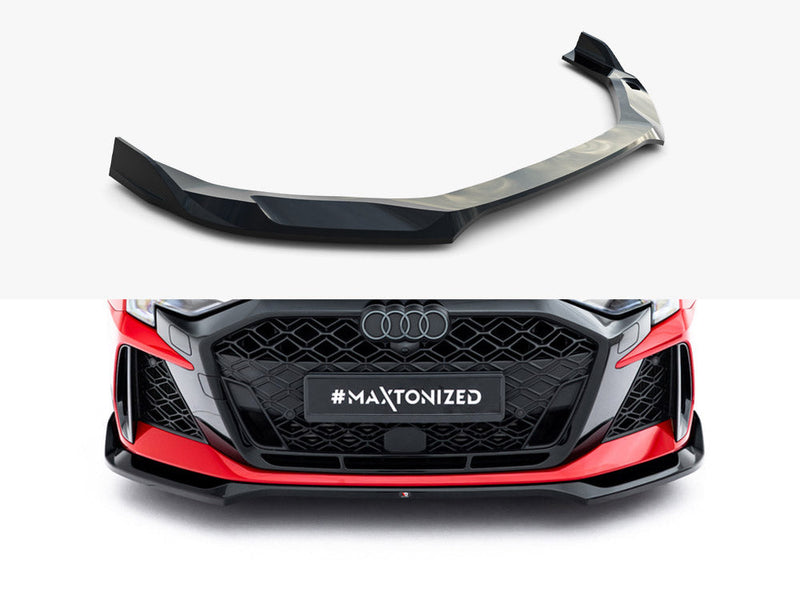 Maxton Design - Front Splitter V.2 Audi RS3 Sedan 8Y Facelift