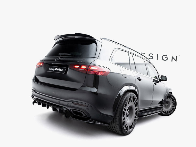 Maxton Design - Rear Splitter (Vertical Bars) Mercedes-Benz GLS AMG-Line X167 Facelift