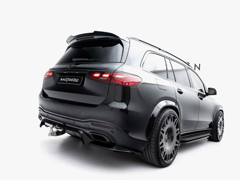 Maxton Design - Rear Splitter (Vertical Bars) Mercedes-Benz GLS AMG-Line X167 Facelift