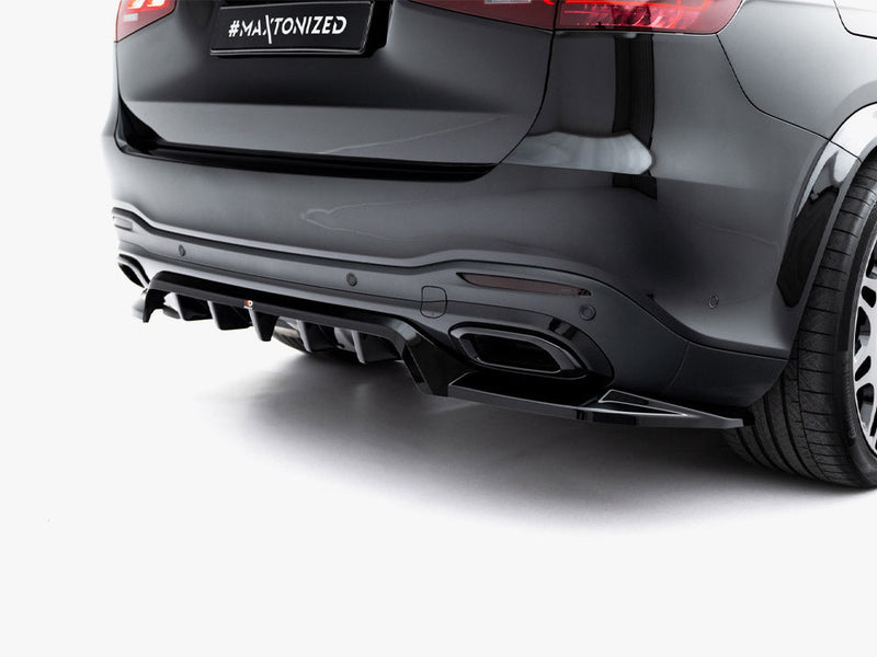 Maxton Design - Rear Splitter (Vertical Bars) Mercedes-Benz GLS AMG-Line X167 Facelift