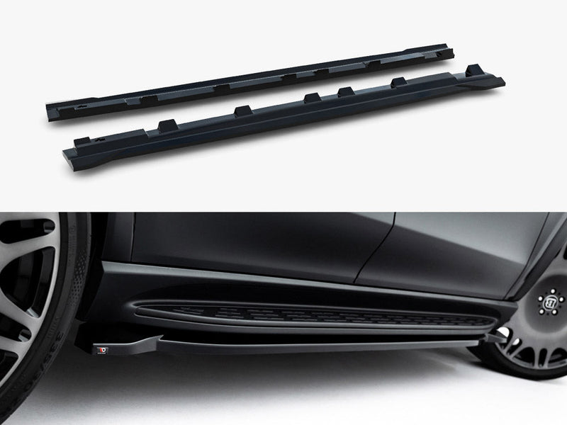 Maxton Design - Side Skirts Diffusers V.3 Mercedes-Benz GLS AMG-Line X167 / X167 Facelift
