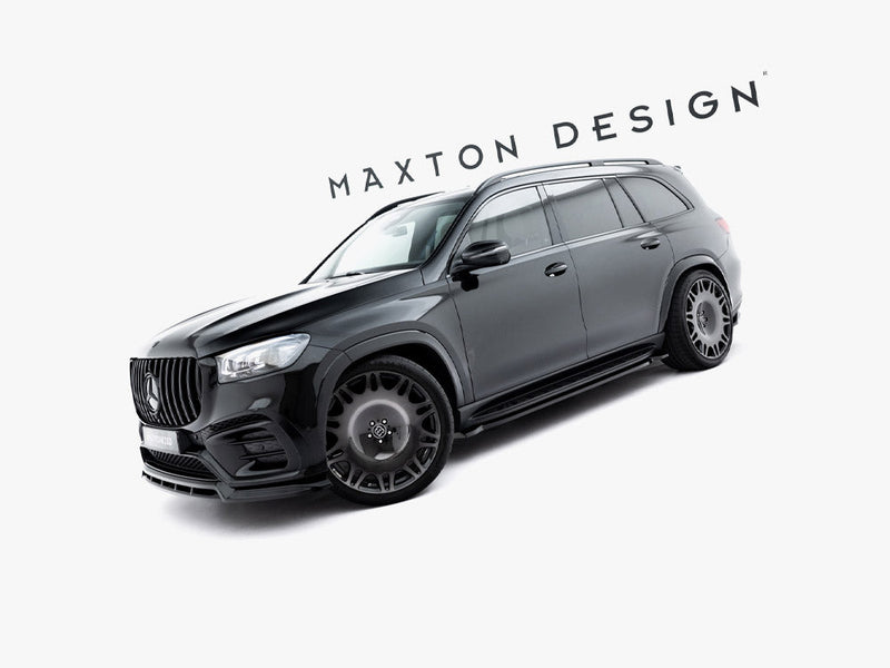 Maxton Design - Side Skirts Diffusers V.3 Mercedes-Benz GLS AMG-Line X167 / X167 Facelift