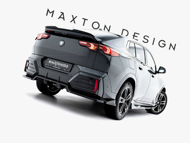 Maxton Design - Rear Splitter (Vertical Bars) BMW X2 M-Pack / iX2 U10