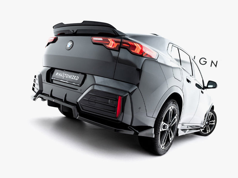 Maxton Design - Rear Splitter (Vertical Bars) BMW X2 M-Pack / iX2 U10