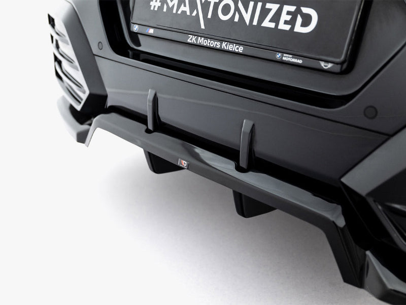 Maxton Design - Rear Splitter (Vertical Bars) BMW X2 M-Pack / iX2 U10