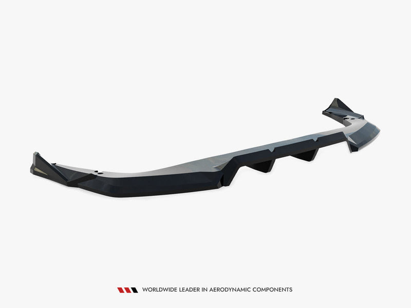 Maxton Design - Rear Splitter (Vertical Bars) BMW X2 M-Pack / iX2 U10