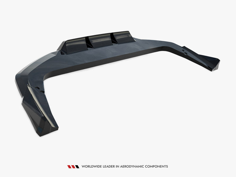 Maxton Design - Rear Splitter (Vertical Bars) BMW X2 M-Pack / iX2 U10