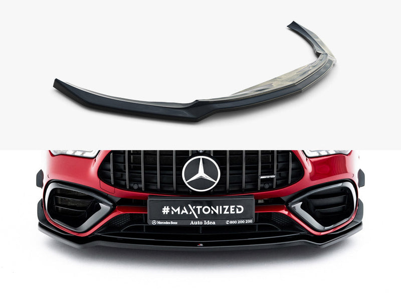 Maxton Design - Front Splitter V.4 Mercedes-AMG CLA 45 Aero C118
