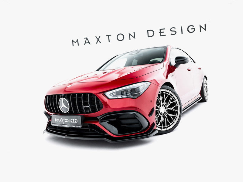 Maxton Design - Front Splitter V.4 Mercedes-AMG CLA 45 Aero C118