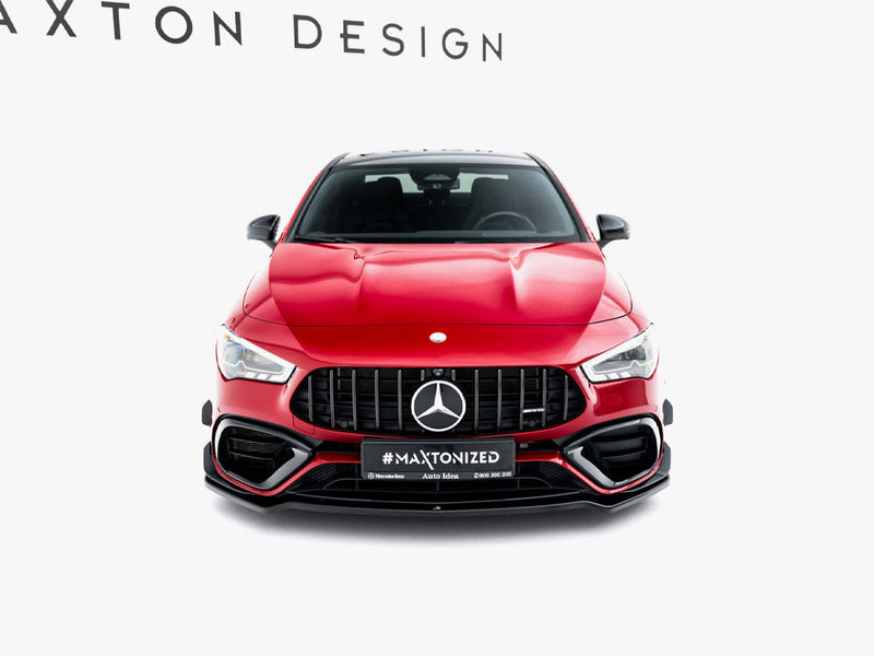 Maxton Design - Front Splitter V.4 Mercedes-AMG CLA 45 Aero C118