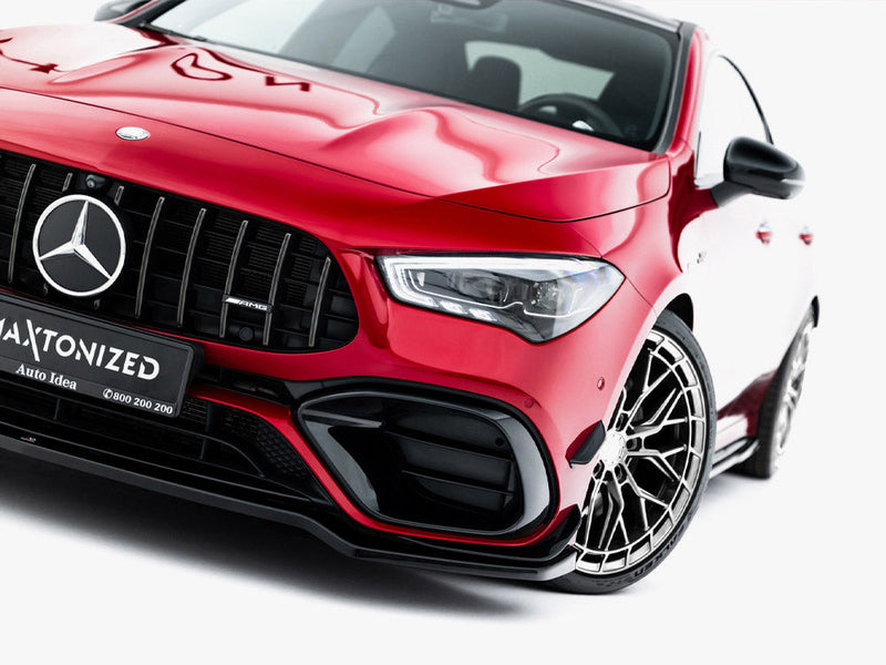 Maxton Design - Front Splitter V.4 Mercedes-AMG CLA 45 Aero C118