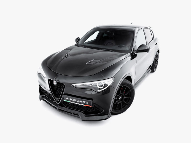 Maxton Design - Front Splitter V.3 Alfa Romeo Stelvio Mk1