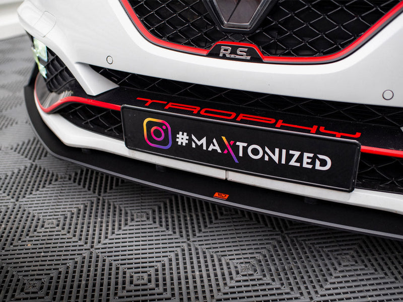 Maxton Design - Street PRO Front Splitter Renault Megane RS Mk4