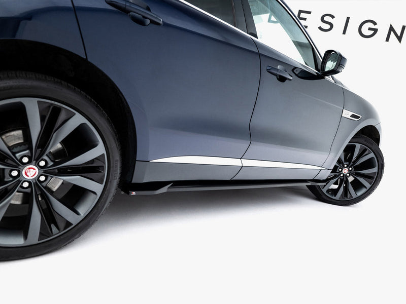 Maxton Design - Side Skirts Diffusers Jaguar F-Pace R-Sport Mk1 Facelift