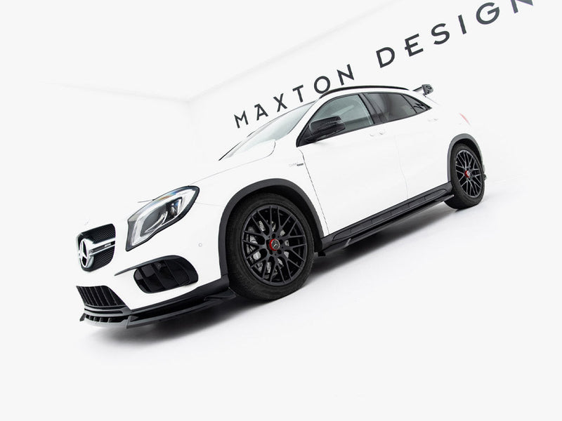 Maxton Design - Side Skirts Diffusers Mercedes-Benz GLA 45 AMG X156 Facelift