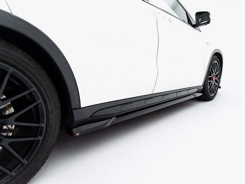 Maxton Design - Side Skirts Diffusers Mercedes-Benz GLA 45 AMG X156 Facelift