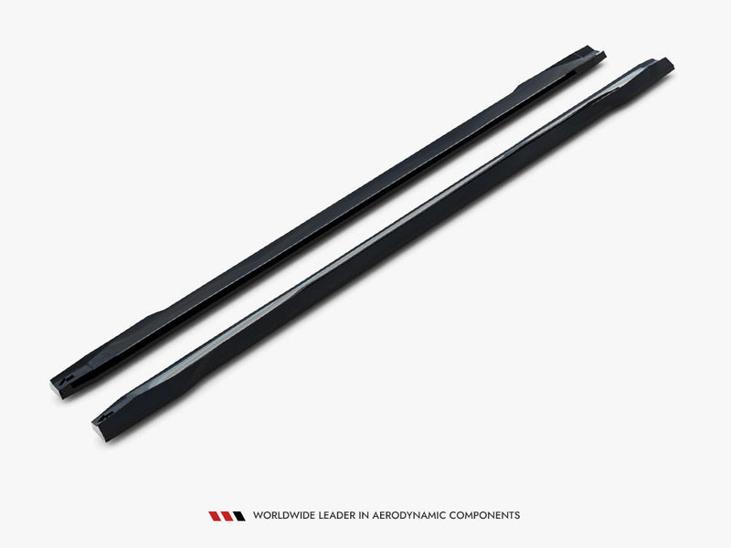 Maxton Design - Side Skirts Diffusers Mercedes-Benz GLA 45 AMG X156 Facelift