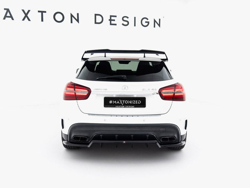 Maxton Design - Rear Splitter (Vertical Bars) Mercedes-Benz GLA 45 AMG X156 Facelift