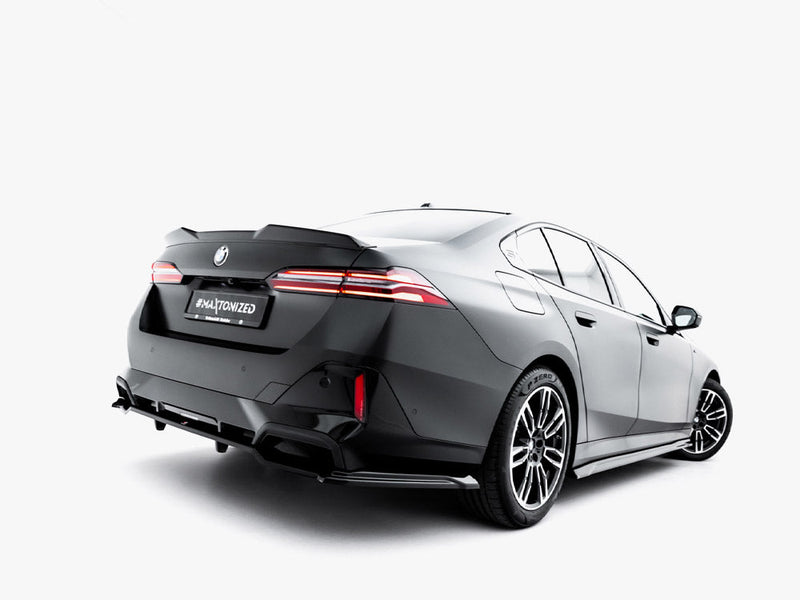 Maxton Design - Rear Splitter (with Vertical Bars) V.1 BMW 5 / i5 M-Pack Sedan / Touring G60 / G61