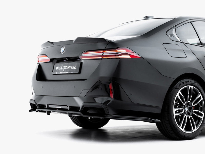 Maxton Design - Rear Splitter (with Vertical Bars) V.1 BMW 5 / i5 M-Pack Sedan / Touring G60 / G61