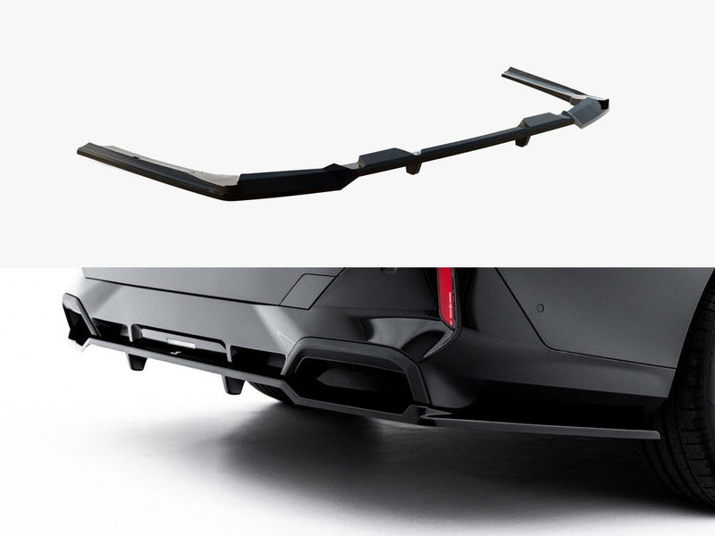 Maxton Design - Rear Splitter (with Vertical Bars) V.2 BMW 5 / i5 M-Pack Sedan / Touring G60 / G61