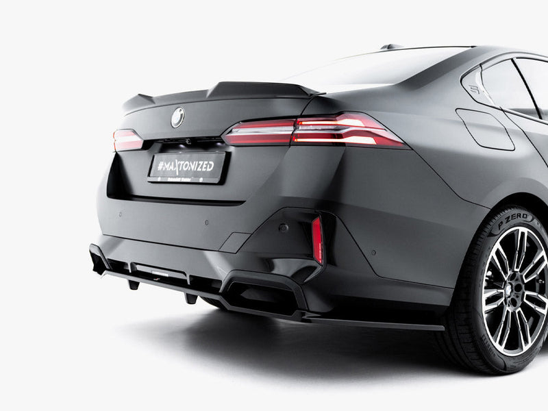 Maxton Design - Rear Splitter (with Vertical Bars) V.2 BMW 5 / i5 M-Pack Sedan / Touring G60 / G61