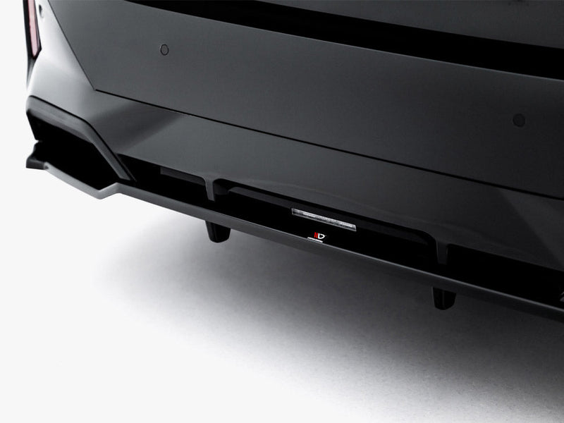 Maxton Design - Rear Splitter (with Vertical Bars) V.2 BMW 5 / i5 M-Pack Sedan / Touring G60 / G61
