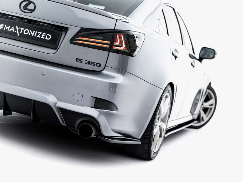 Maxton Design - Rear Side Splitters Lexus IS F-Sport Mk2 (XE20) Facelift