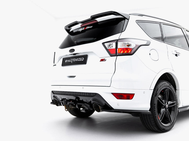 Maxton Design - Central Rear Splitter (Vertical Bars) Ford Kuga ST-Line Mk2 Facelift