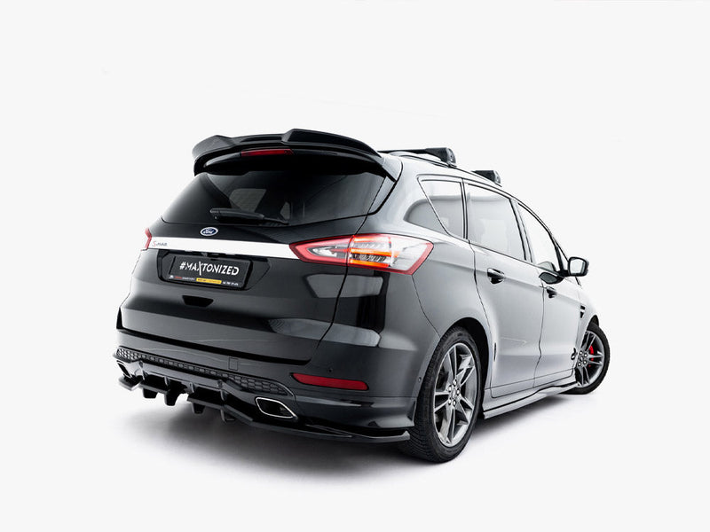 Maxton Design - Rear Splitter (Vertical Bars) Ford S-Max ST-Line Mk2 Facelift