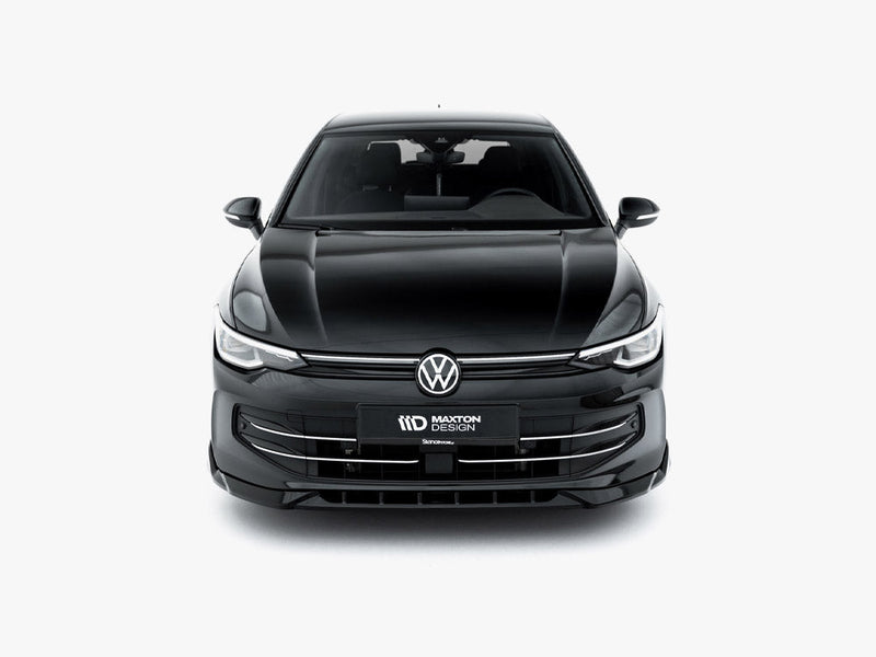 Maxton Design - Front Splitter V.1 Volkswagen Golf Mk8 Facelift