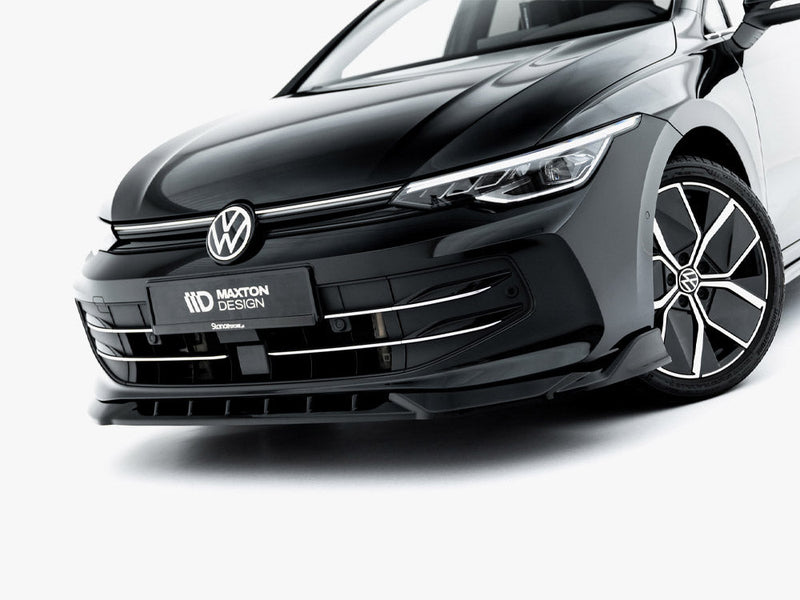 Maxton Design - Front Splitter V.1 Volkswagen Golf Mk8 Facelift
